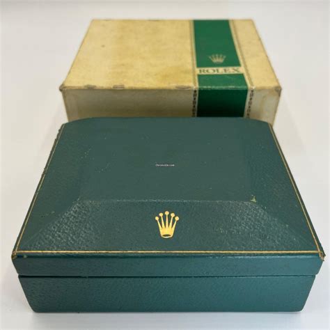 leather vintage rolex box|rare old Rolex box.